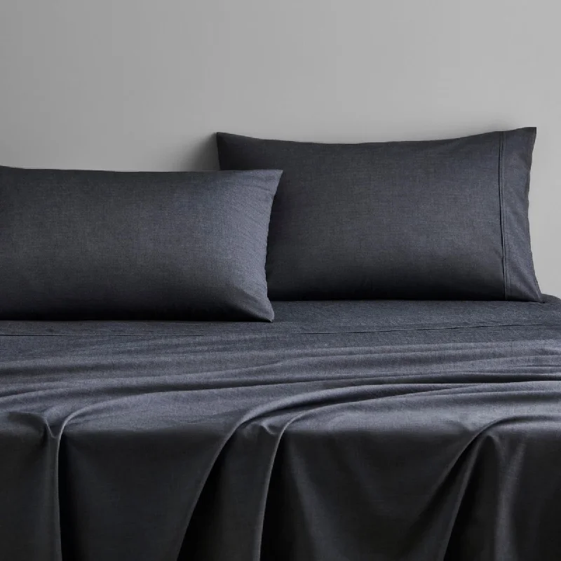 Rayon - Cotton Sheets for a Breathable and Soft BlendReilly Carbon SHEET SETS by Sheridan