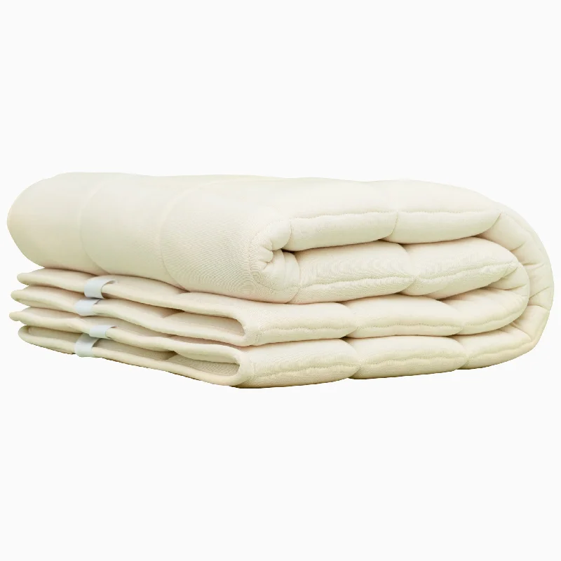 Linen - Cotton Blend Sheets for a Natural and Versatile OptionWool Filled Mattress Pad