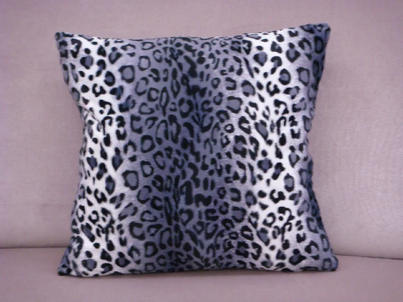 Adjustable Pillows for Customized ComfortAnimal Print Throw Pillow, Cheetah Print, Mauve & White