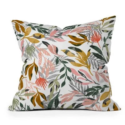 Cooling Pillows for Hot Sleepers16" x 16" Marta Barragan Camarasa Modern Nature Outdoor Throw Pillow - Deny Designs