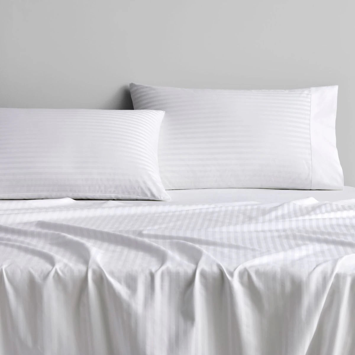 Flat Sheets with a High - Quality Finish for a Luxurious Look1200TC Millennia Flat Sheet SNOW by Sheridan