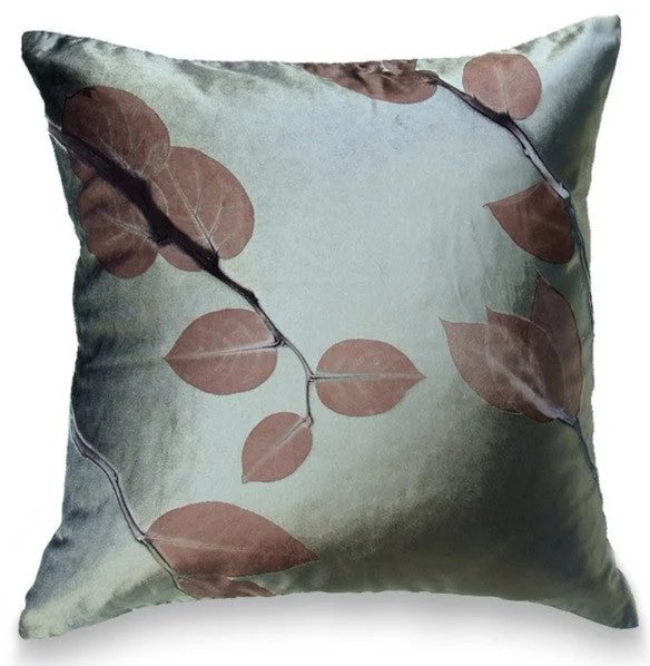 Hypoallergenic Pillows for Allergy SufferersKohl Lemon Leaf On Cinder - Aviva Stanoff Design Inc.