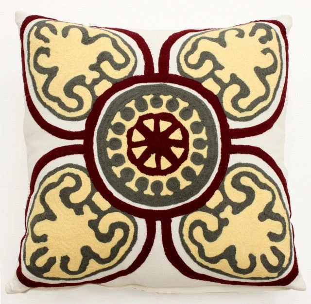 Hypoallergenic Pillows for Allergy SufferersBright Suzani Modern Pillow - Sabira Collection