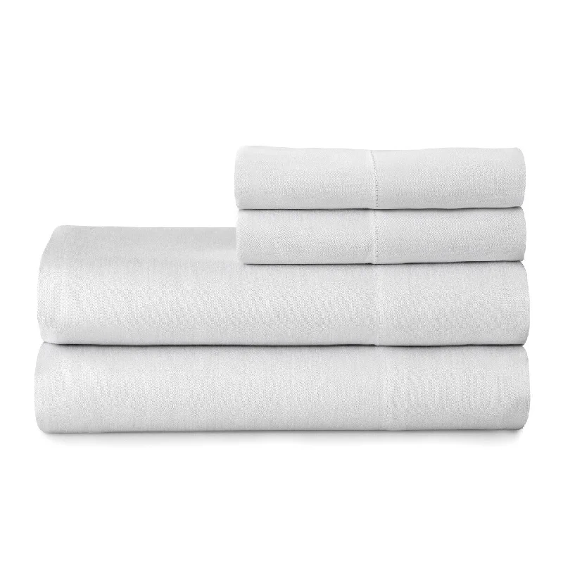 Anti - Pill Microfiber Sheets for a Smooth AppearanceWelhome Solid Rayon from Bamboo Cotton Charcoal Infused Sheet Set