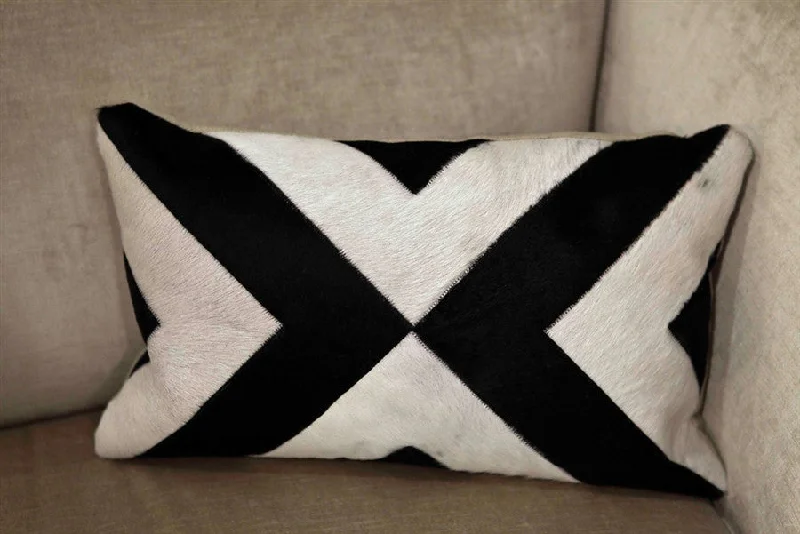 Cooling Pillows for Hot SleepersModern Black/White 12x20 Pillow - V Rugs and Home