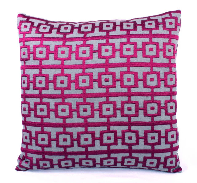 Square Pillows for Modern Home DecorGraphic Square Design Pillow - Sabira Collection