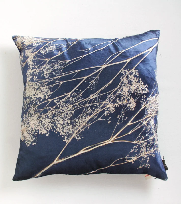 Square Pillows for Modern Home DecorBaby's Breath On Twilight Pillow - Aviva Stanoff Design