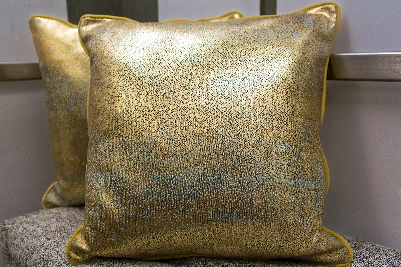 Firm Pillows for Side SleepersStingray Pillow, Gold Manta - V Rugs & Home