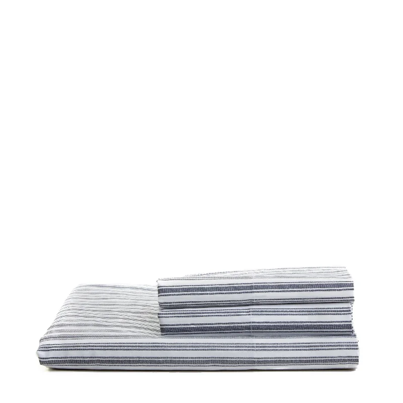 Moisture - Wicking Cotton Sheets for a Dry and Comfortable SleepNautica Coleridge Sheet Set