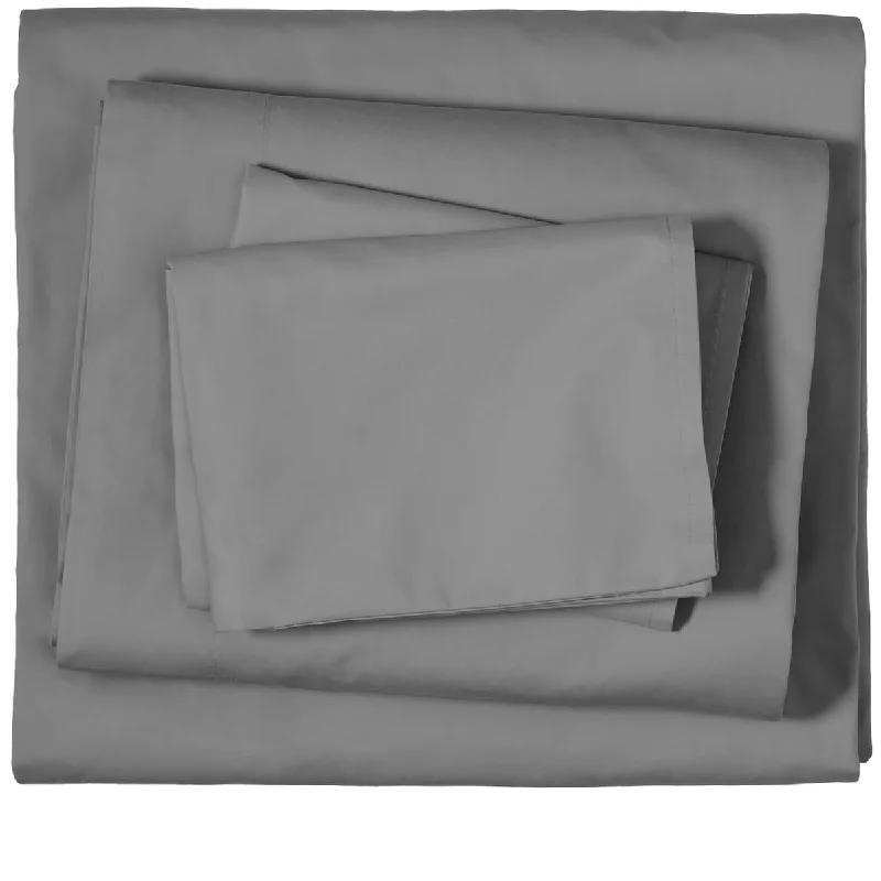 Sheet Sets with Multiple Pillowcase OptionsBare Home 100% Organic Cotton Sheet Set - Crisp Percale Weave - Lightweight & Breathable