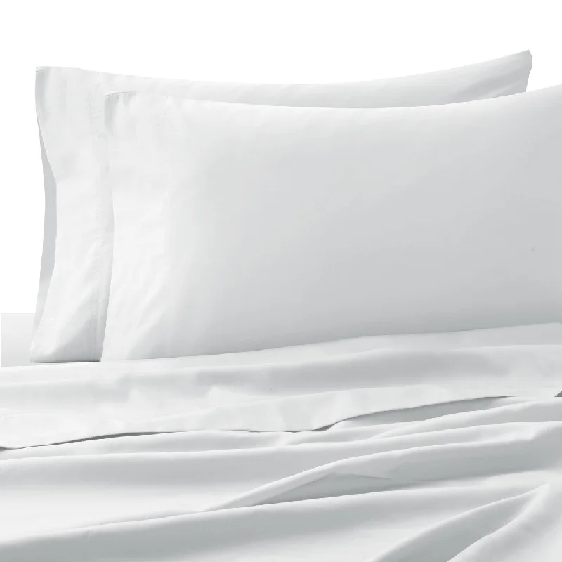 Wrinkle - Free Polyester Sheets for a Low - Maintenance BedSeriously Soft 300 TC 6 PC Sheet set White from Grace Home Fashions