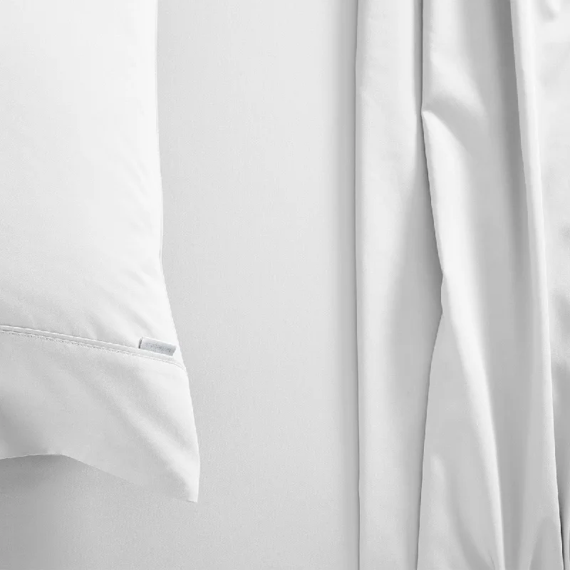 Thermal - Regulating Bamboo Sheets for All - Season ComfortTencel™ Lyocell Fibre & Cotton Sheet Set WHITE by SHERIDAN