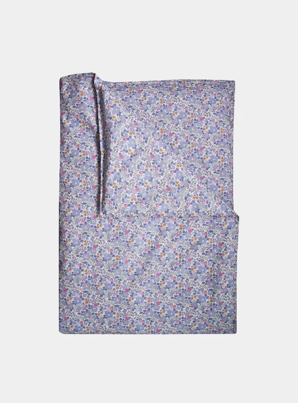 Twin XL duvet covers designed for extra - long twin beds, often used in college dormsBedding Made With Liberty Fabric BETSY LAVENDER BLUE