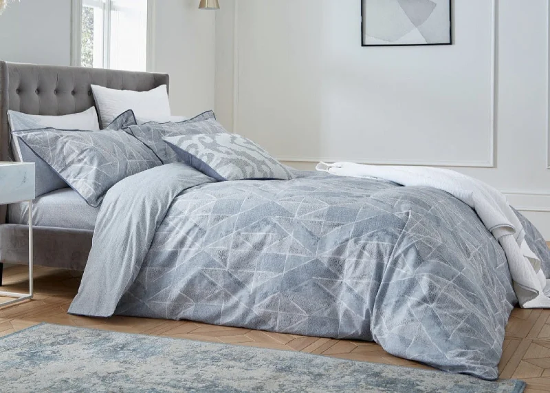 Minimalist - style duvet covers with clean lines and simple designsBedeck of Belfast "Asami" Duvet Cover and Oxford Pillowcase