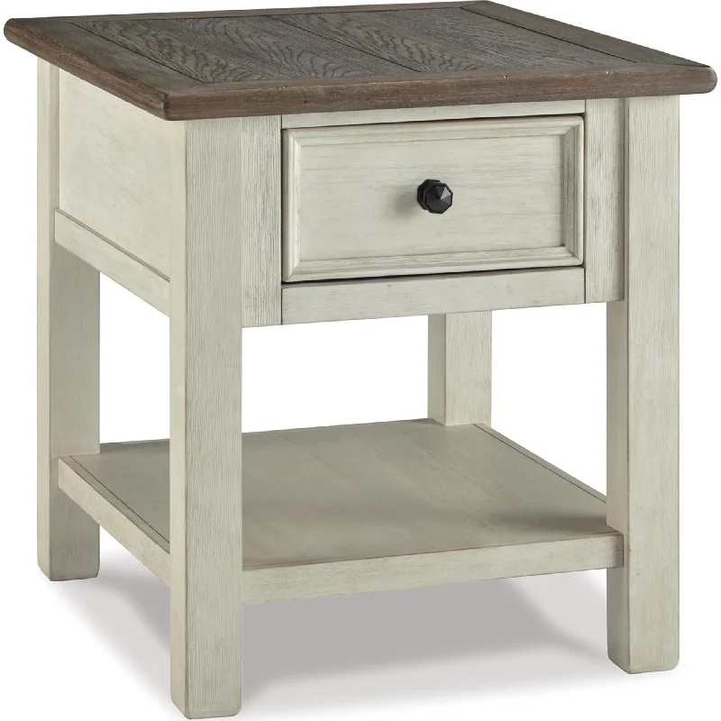 Natural latex and organic cotton blend mattressesBolanburg End Table - Two-tone