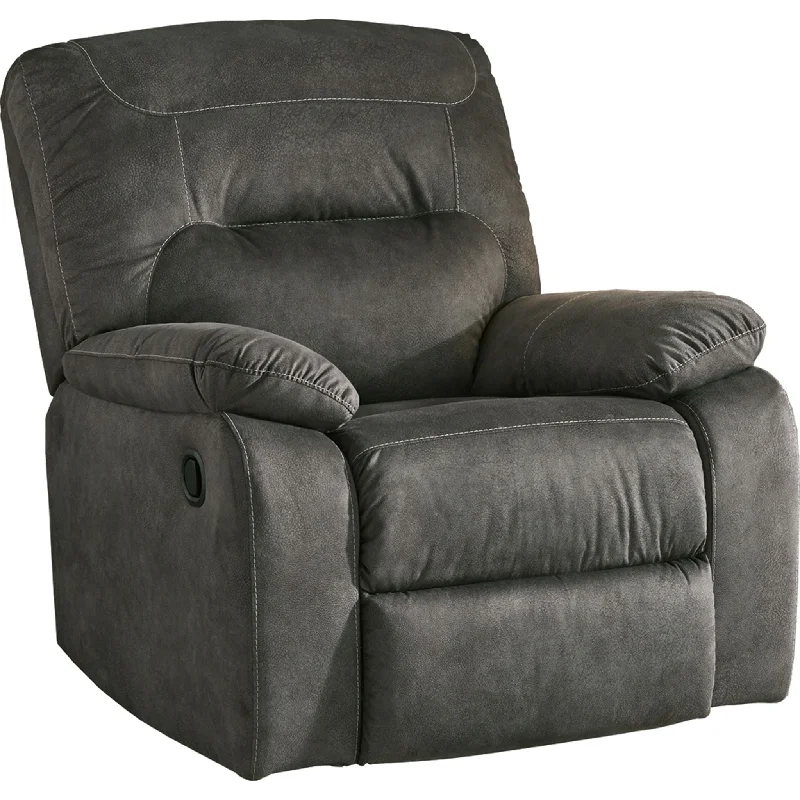 Gel - infused memory foam mattresses for cooler sleepBolzano Rocker Recliner - Slate