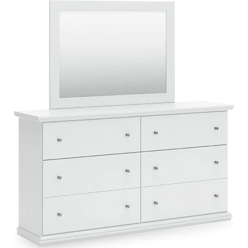 Natural latex and organic cotton blend mattressesBostwick Shoals Dresser and Mirror - White