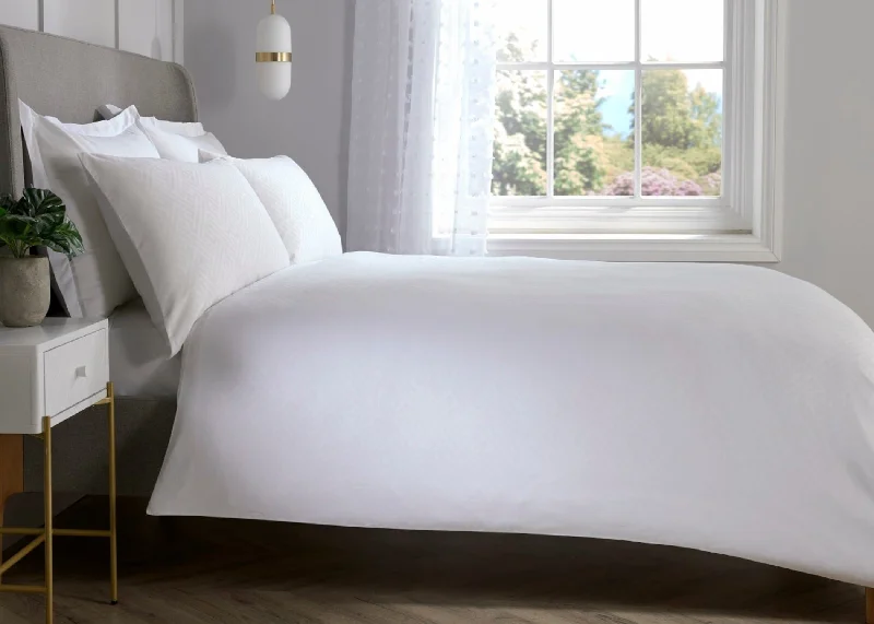 Affordable duvet covers for those on a tight budgetChristy "Stowe" Duvet Cover Sets in White