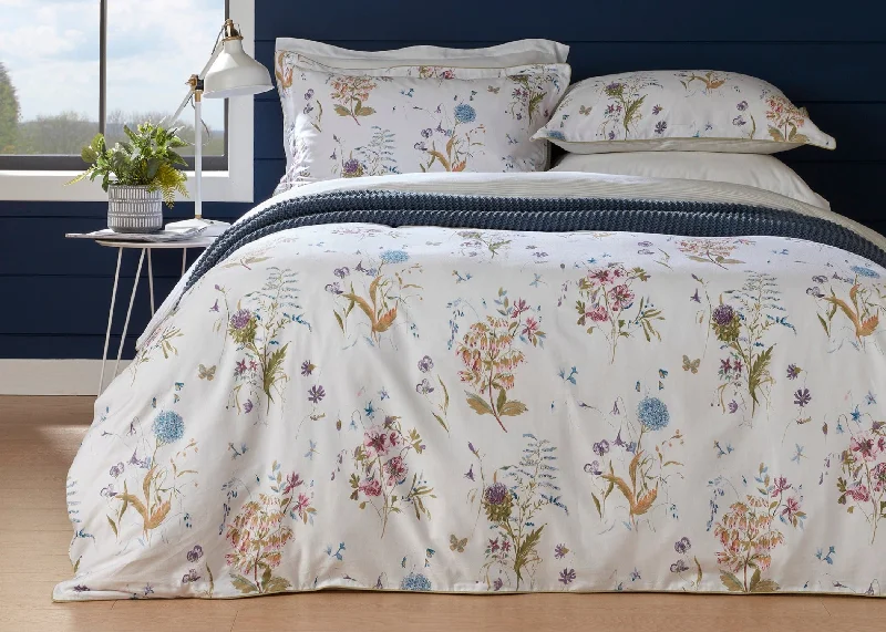 Duvet covers that work well with memory - foam mattresses for added comfortChristy "Tatton" Duvet Cover Sets in Multi