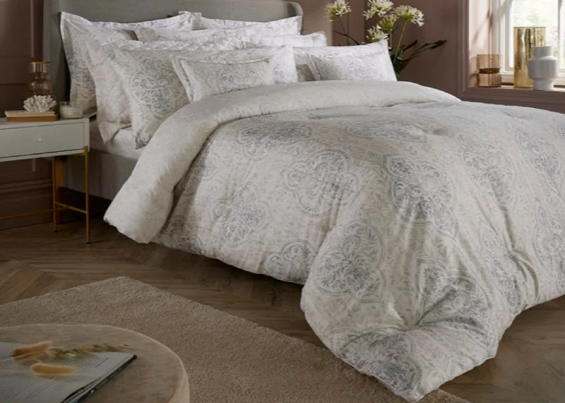 Budget - friendly duvet covers for first - time homebuyers or studentsChristy "Verona" Duvet Cover Sets in Neutral