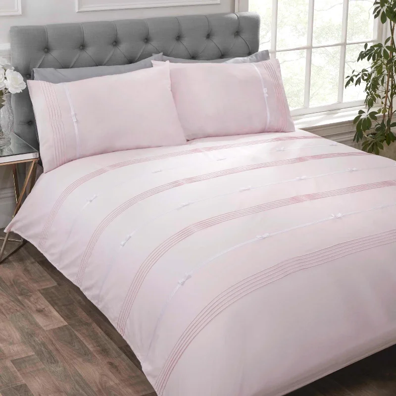 Hotel - quality duvet covers for a luxurious feel at homeClarissa Duvet Cover Set Blush