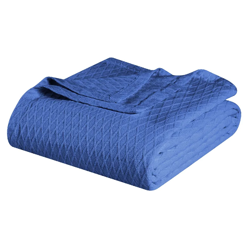 Fleece blankets for a cozy and plush textureClassic Diamond Weave Cotton Blanket by Superior