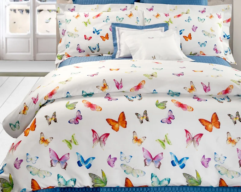 Moisture - wicking duvet covers to prevent night sweatsFarfalle | Duvet Cover