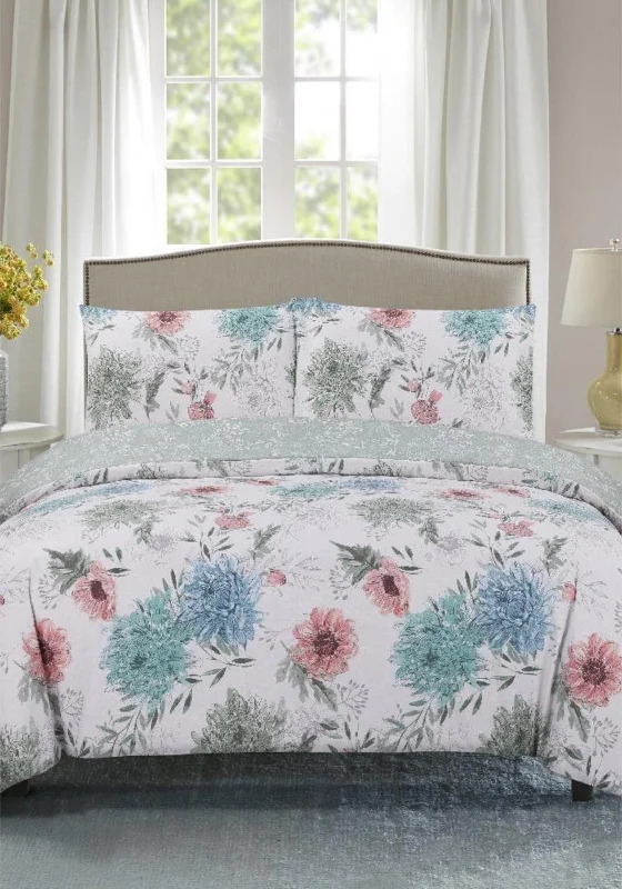 Thermal - regulating duvet covers to keep you warm in winter and cool in summerVantona Home Floral Scent Duvet Set, Multi