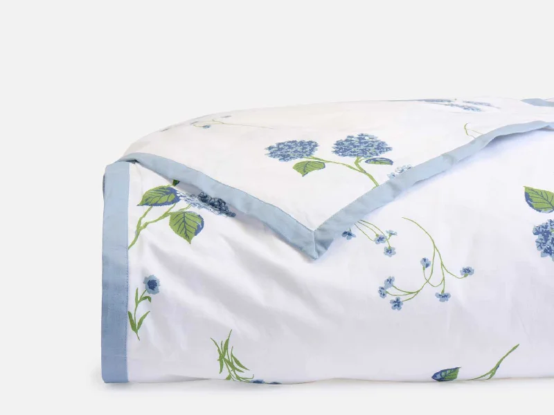 Duvet covers suitable for use with synthetic - filled comfortersHydrangea Print Duvet Cover