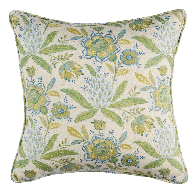 Chenille blankets with a thick and fuzzy textureLafayette Moss Botanical Linen Throw Pillow