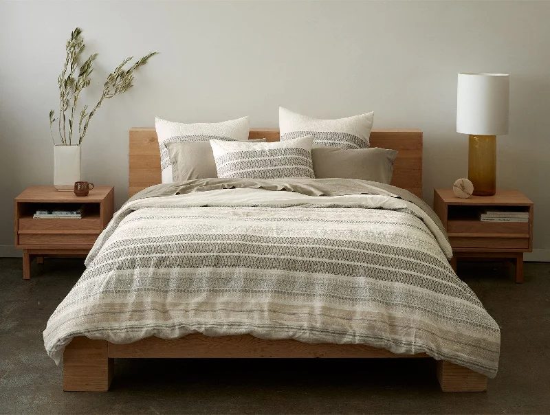 Bamboo - derived duvet covers with antibacterial and moisture - wicking propertiesLost Coast Organic Duvet Cover