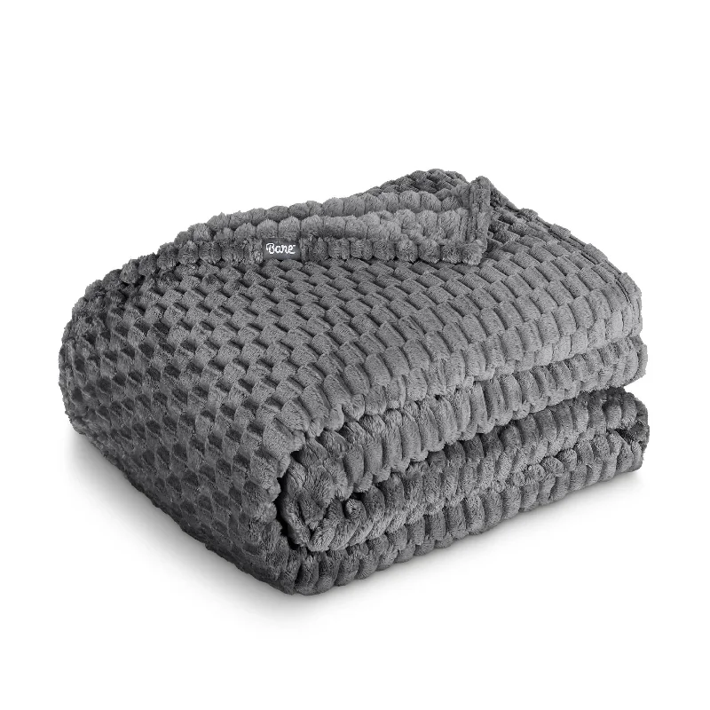 Fleece blankets for a cozy and plush textureMicroplush Waffle Blanket