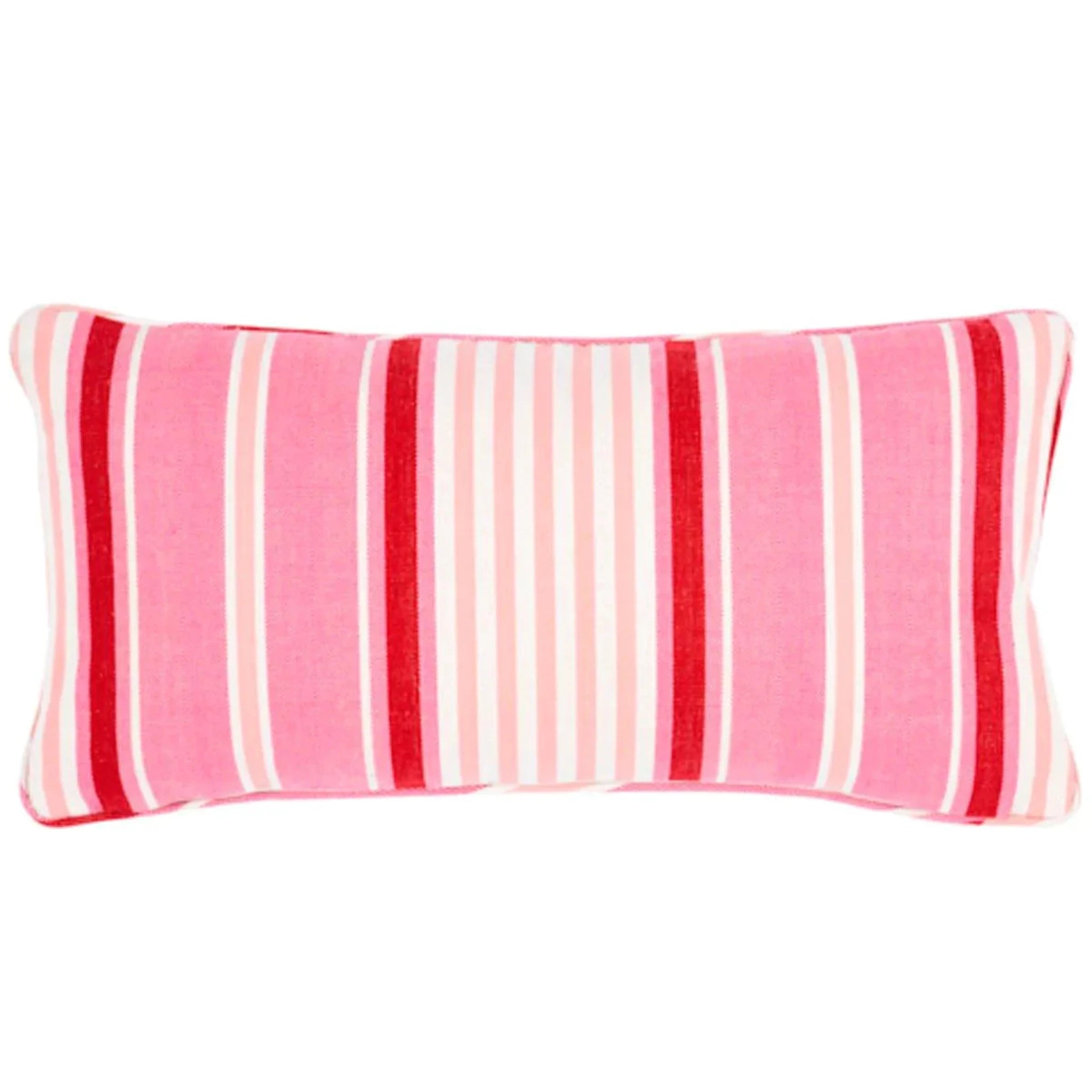 Acrylic blankets for a soft and affordable alternativeMinzer Cotton Stripe Pillow in Pink