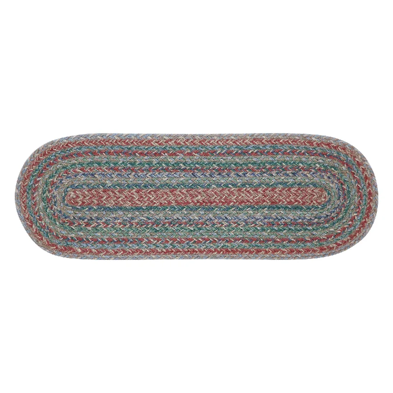 Multi Jute Oval Runner 12x36