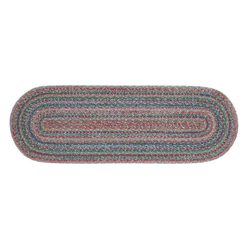 Multi Jute Oval Runner 8x24