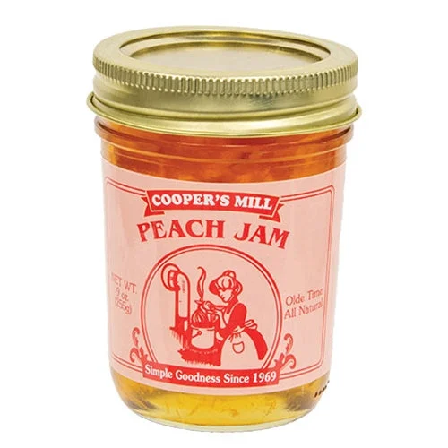 Peach Jam 9 oz Jar