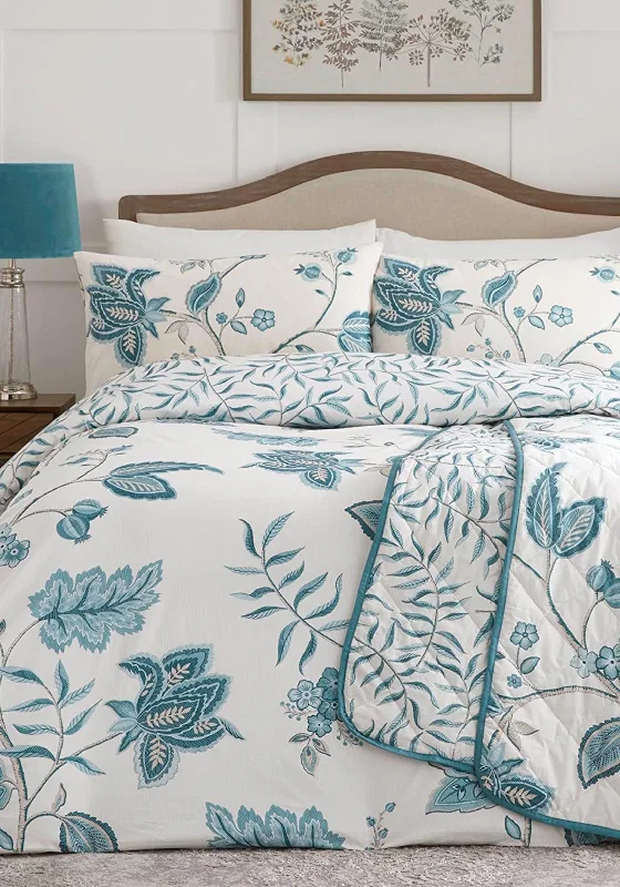 Teen - room duvet covers with trendy and age - appropriate patternsD&D Design Samira Duvet Set, Teal