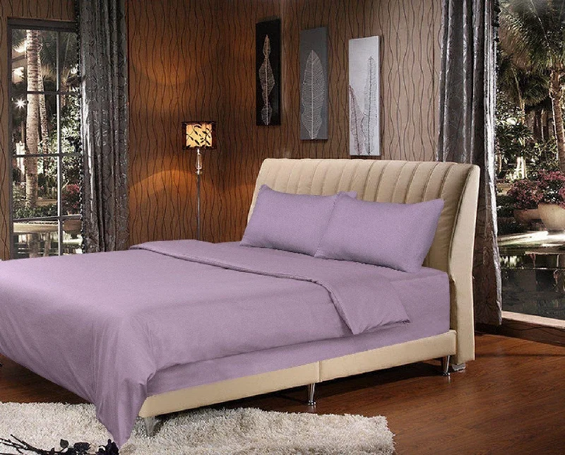 Dry - clean - only duvet covers with high - end materials and delicate designsTache 2-3 Piece Lavender Springs Duvet Cover Set