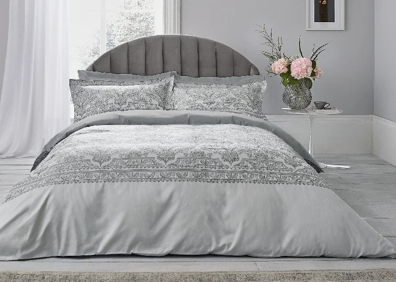 Flannel duvet covers for warmth in cold weatherV & A "New Rococo" Duvet Cover