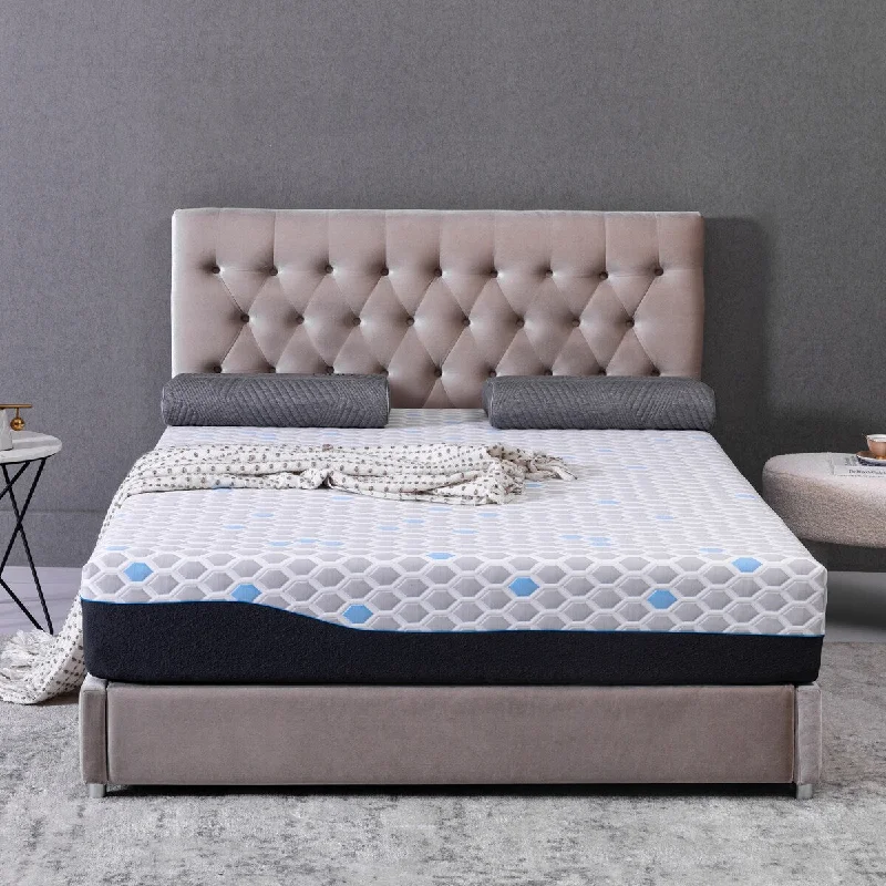 Latex mattresses with natural bounce and breathability10 Inch Full Size Memory Foam Mattress