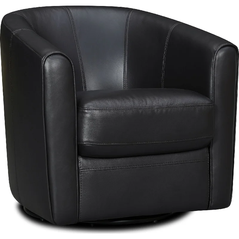 Wool - filled mattresses for natural insulation and moisture - wickingBrave Accent Chair - Atollo Black Coffee