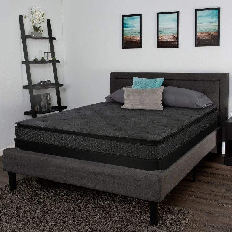 Latex mattresses with natural bounce and breathabilityCourtney Black 12" Queen Mattress