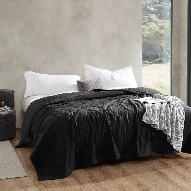 Down - filled comforters for supreme warmth and lightnessDark Sky Reserve® - Portugal Made Linen-Cotton Supersoft Comforter - Black