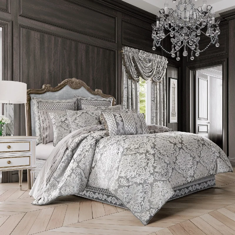 Latex - filled comforters with a bouncy texture and good supportJ. Queen New York Bel Air Comforter Set