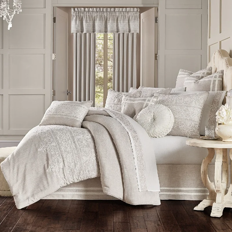 Wool - filled comforters with natural moisture - wicking and temperature - regulating featuresJ. Queen New York Lauralynn Comforter Set