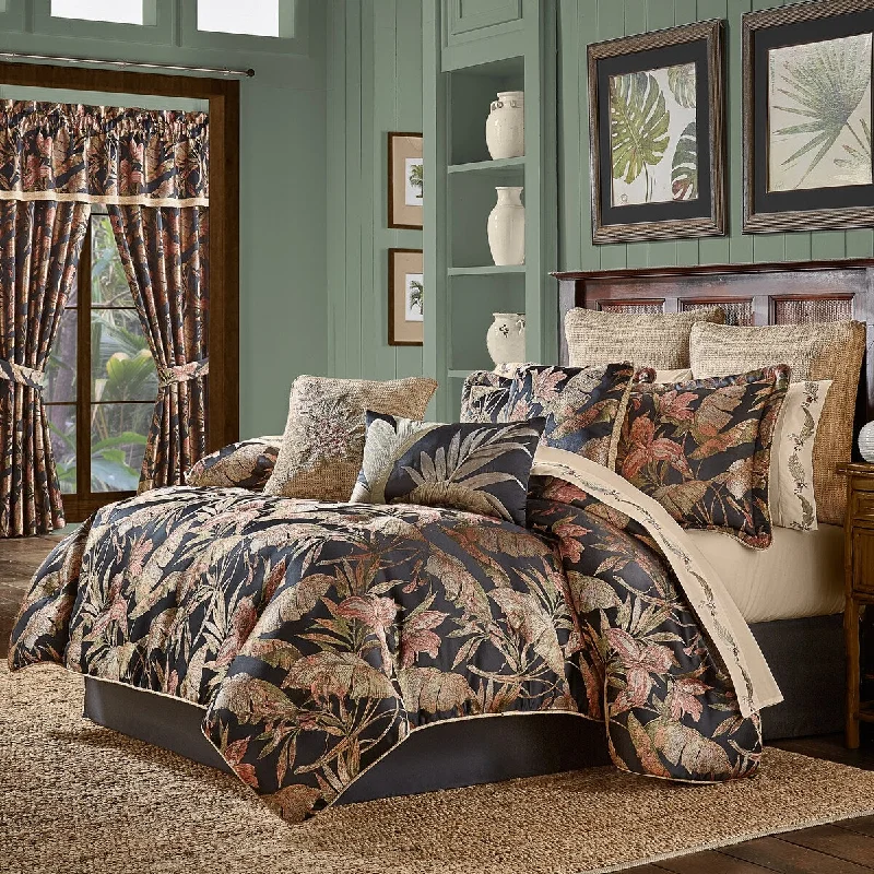 Cotton - filled comforters for a breathable and natural sleep experienceJ. Queen New York Martinique Comforter Set