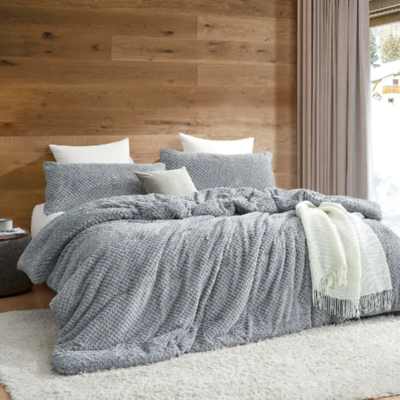 Queen - size comforters for standard queen - sized mattressesJusta Nother® - Coma Inducer® Oversized Comforter Set - Gray Pebble