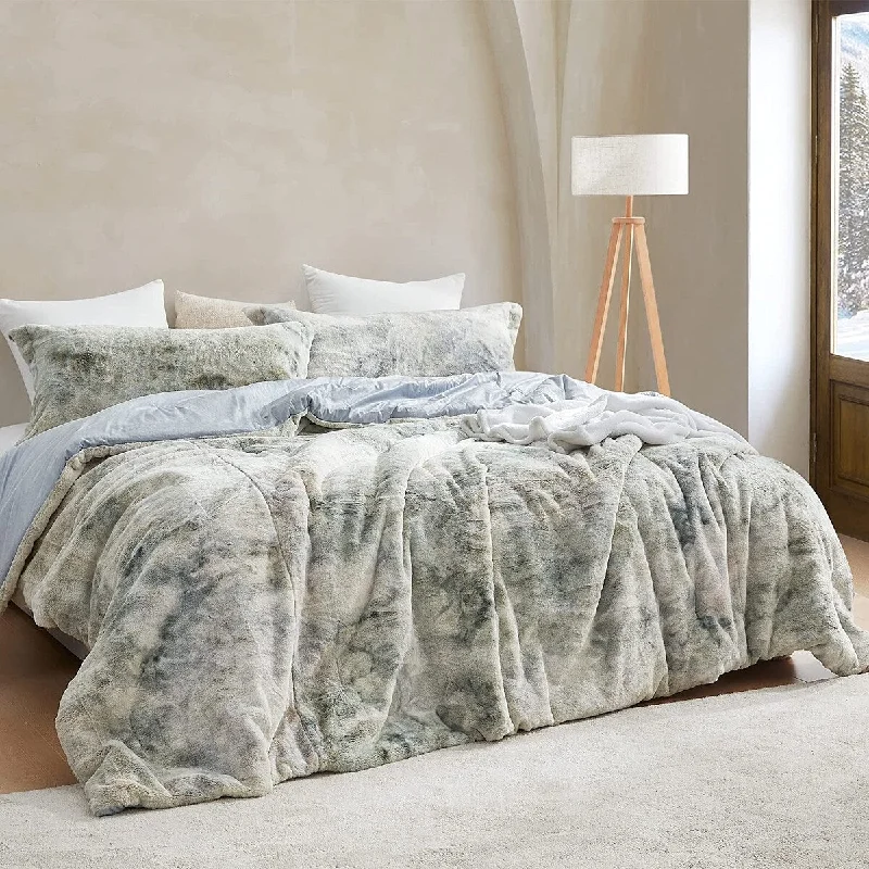 Silk - filled comforters for a luxurious and smooth touchLamb's Ear® - Coma Inducer® Oversized Comforter Set - Icy Gray