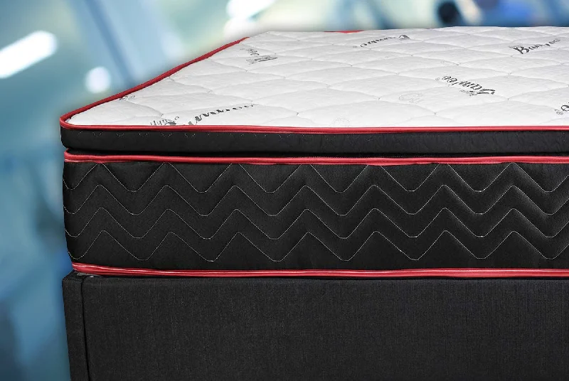 Hybrid mattresses combining foam and innerspring technologyQueen Resolute Suite - Copper Infused 14" Thick Hybrid Pillowtop