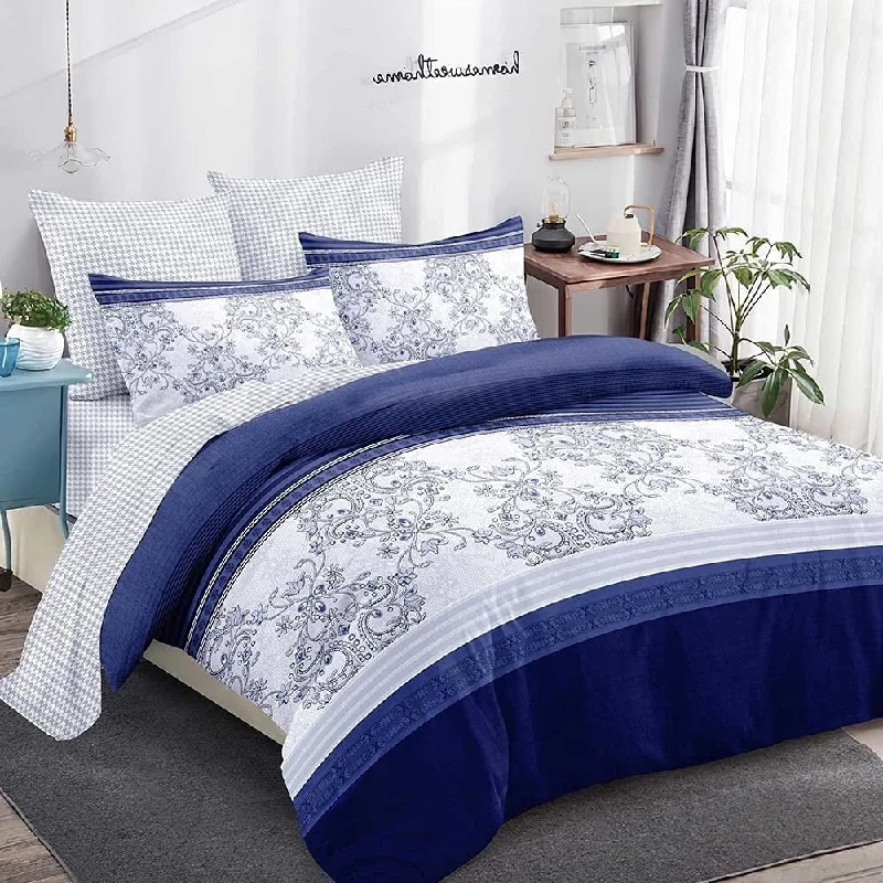 Microfiber - filled comforters that are lightweight and easy to care forShatex 3 piece Bedding Comforters Sets Floral Nature Style,Queen Size